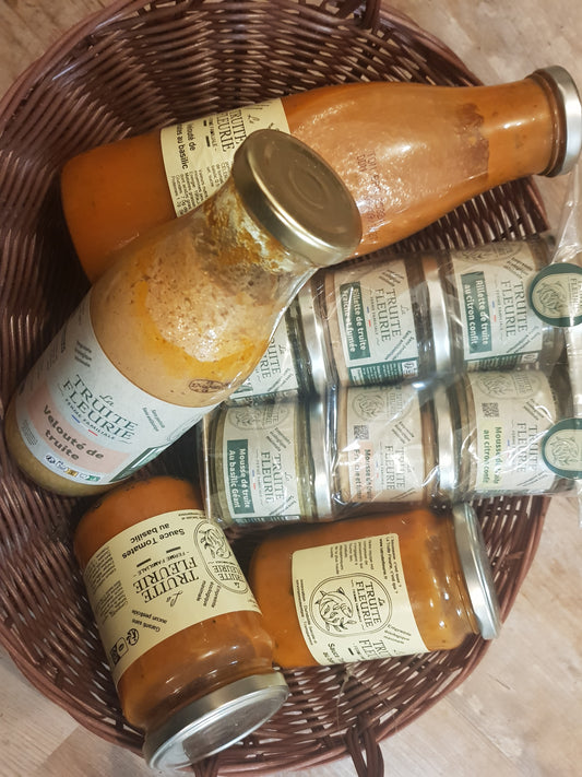 Pack complet Douceurs en bocaux de La Truite Fleurie